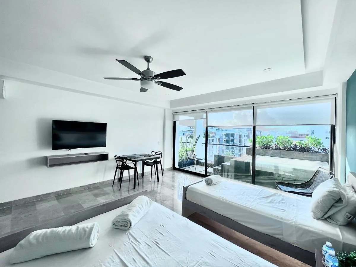 Jacuzzi In Apartment A Few Steps From 5Th Av. Playa del Carmen Mexico